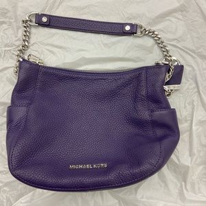Purple Micheal Kors Handbag